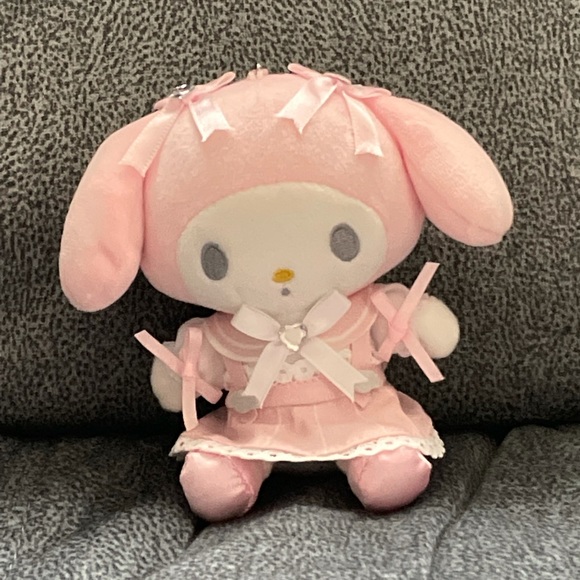 My Melody x Maid Cosplay Plush Keychain (5”) - Picture 1 of 10